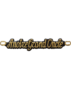 A NOTRE GRAND ONCLE