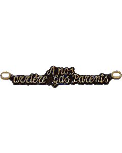 A NOS ARRIERE GRANDS PARENTS