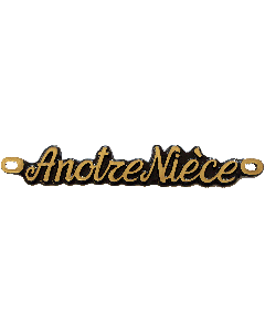 A NOTRE NIECE