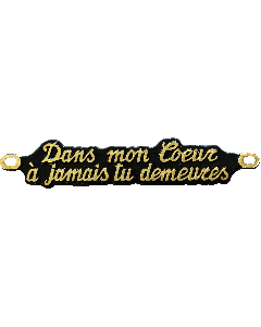 DANS MON CŒUR A JAMAIS TU DEMEURES
