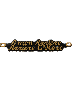A MON ARRIERE ARRIERE GRAND MÈRE