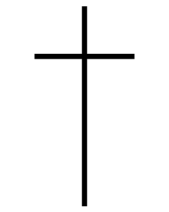Croix fine