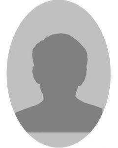 Porcelaine oval 5x7 Noir et blanc