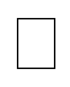 Plaque à la demande Rectangle